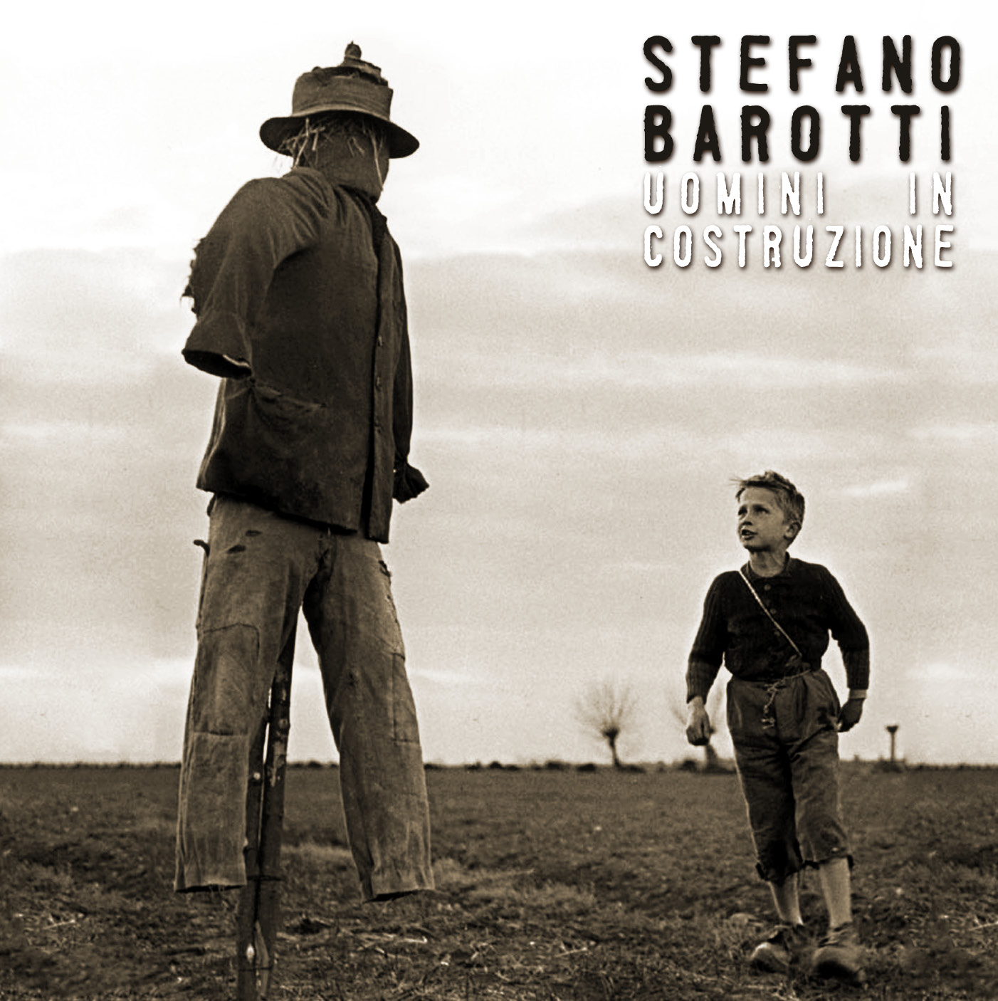 Copertina di Uomini in costruzione di Stefano Barotti